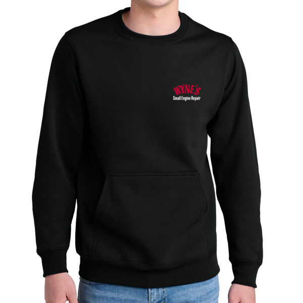 WYN - Core Fleece Crewneck Pocket Sweatshirt Thumbnail