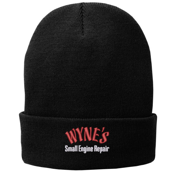 WYN - Fleece Lined Knit Cap Thumbnail